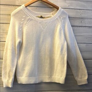 Women's White Sweater